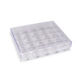 Dritz 25 Bobbin Box-Clear